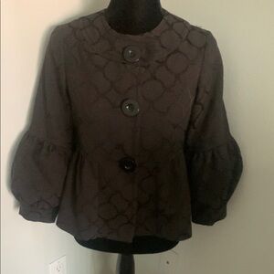 Max Studio Dark Brown Women's Cape Jacket